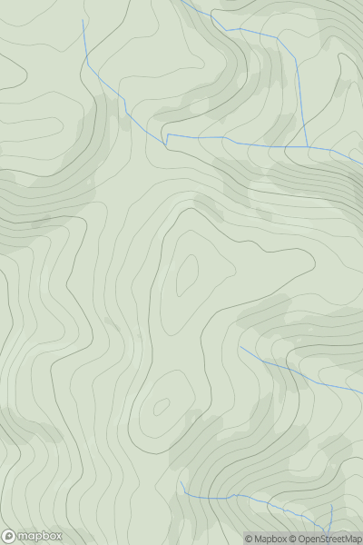 Thumbnail image for Bryn Mawr [Dolgellau to Machynlleth] showing contour plot for surrounding peak